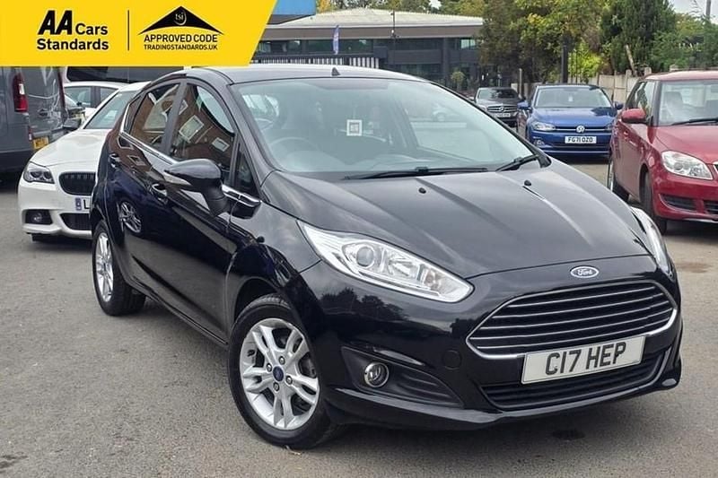 Black Used 2017 Ford Fiesta Zetec Hatchback | £7,895 (Good price) - Image 1/1