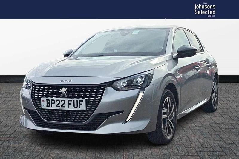 Used Peugeot 208 Allure Premium 101 HP (74 kW) 2022 Grey Hatchback