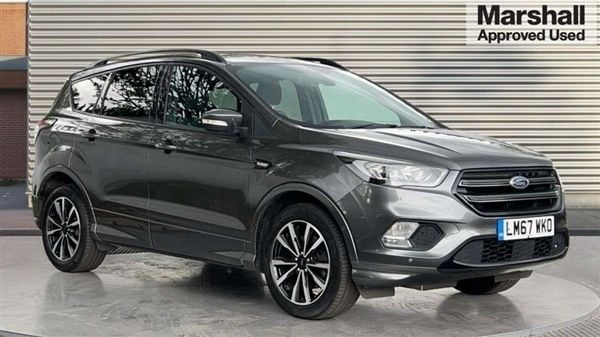 Grey Used 2017 Ford Kuga ST-Line SUV | £11,255 (Fair price) - Image 1/4
