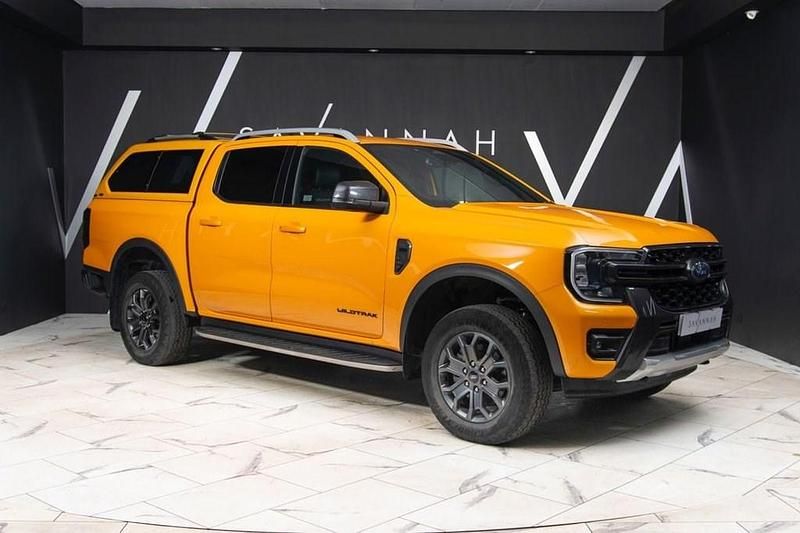 Used Ford Ranger 202 HP (148 kW) 2023 Orange Pickup