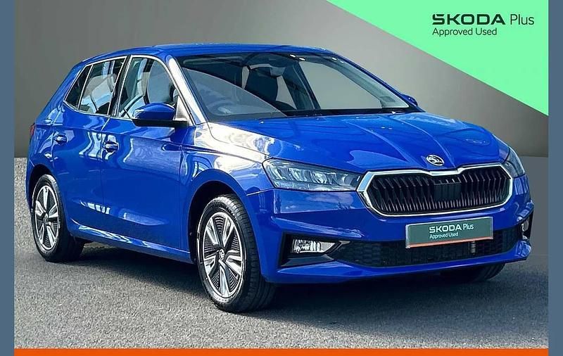 Used Skoda Fabia SE L 108 HP (79 kW) 2024 Blue Hatchback