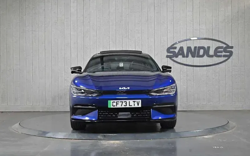 Used Kia EV6 GT-Line S 239 kW (325 HP) 2023 Blue SUV