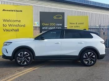 New Vauxhall Grandland X Ultimate 145 HP (106 kW) 2025 White SUV