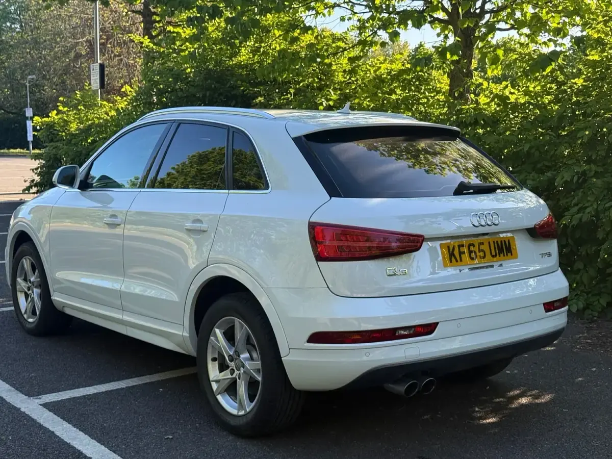 Used Audi Q3 Sport 150 HP (110 kW) 2015 White SUV