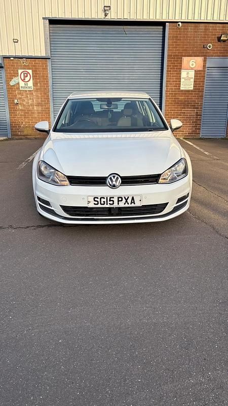 Used VW Golf VII Match 2015 White Hatchback