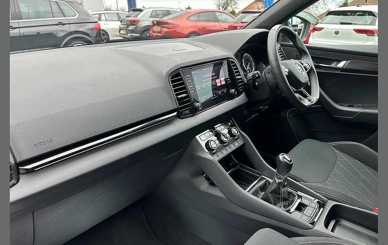 Used Skoda Karoq SportLine 147 HP (108 kW) 2022 Graphite grey metallic SUV
