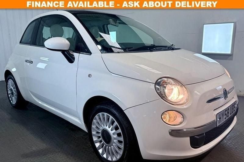 White Used 2008 Fiat 500 Lounge Hatchback | £2,995 (A bit pricey) - Image 1/1