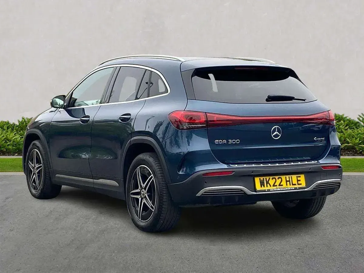 Used Mercedes EQA300 AMG line 167 kW (228 HP) 2022 Blue SUV