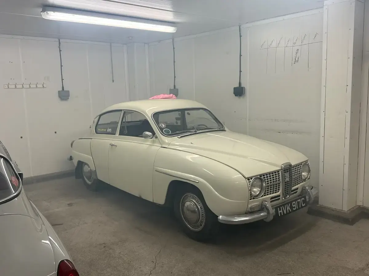 Used Saab 96 38 HP (27 kW) 1966 White Sedan