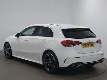 Used Mercedes A220 AMG line 190 HP (139 kW) 2020 White Hatchback