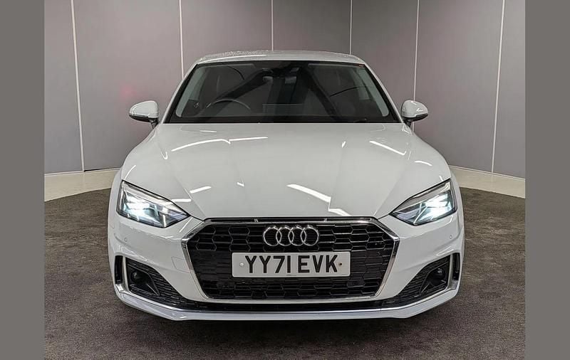 Used Audi A5 Sport 245 HP (180 kW) 2021 White Coupe