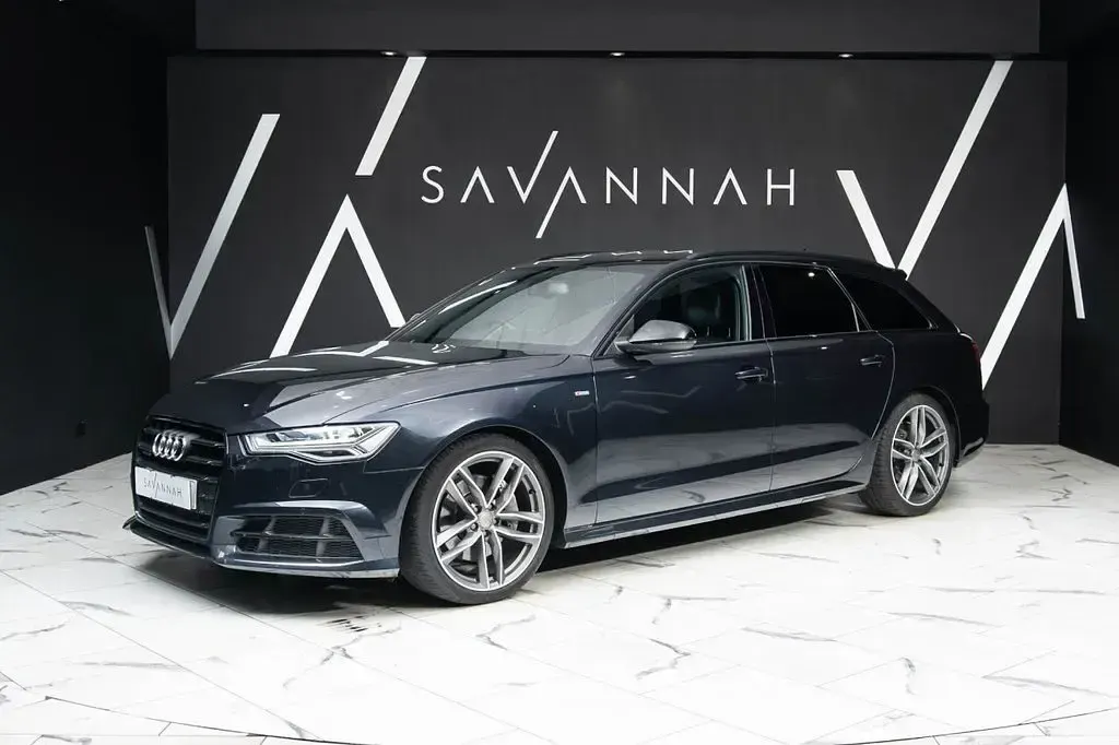 Used Audi A6 Black Edition 272 HP (200 kW) 2018 Blue Estate