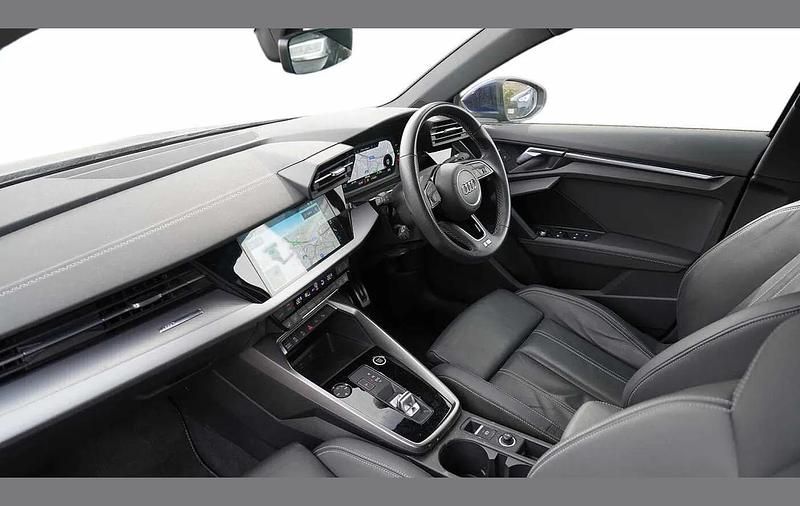 Used Audi A3 S-Line 190 HP (139 kW) 2022 Blue Sedan