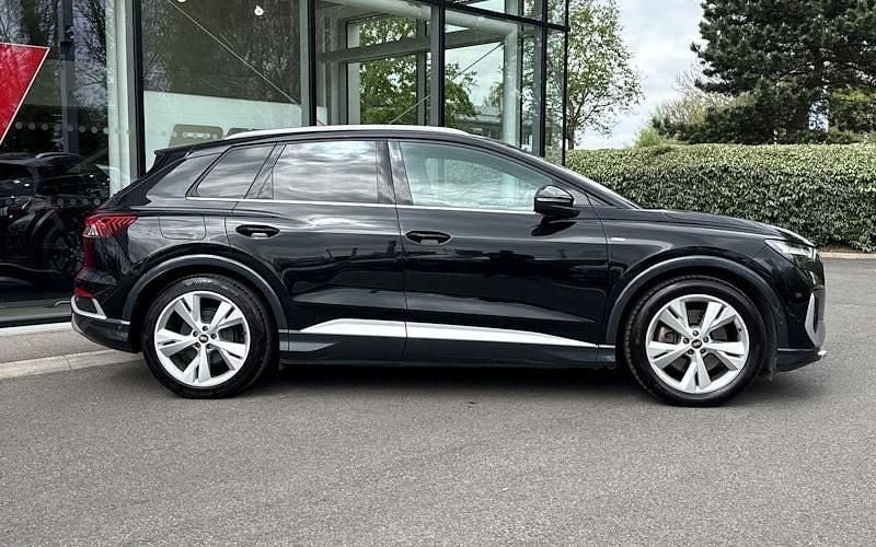 Used Audi Q4 e-tron S-Line 150 kW (204 HP) 2023 Black SUV