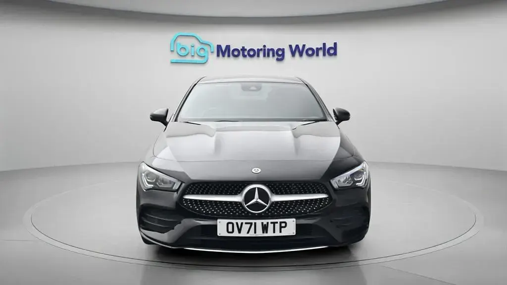 Used Mercedes CLA250e AMG line 218 HP (160 kW) 2022 Black Coupe