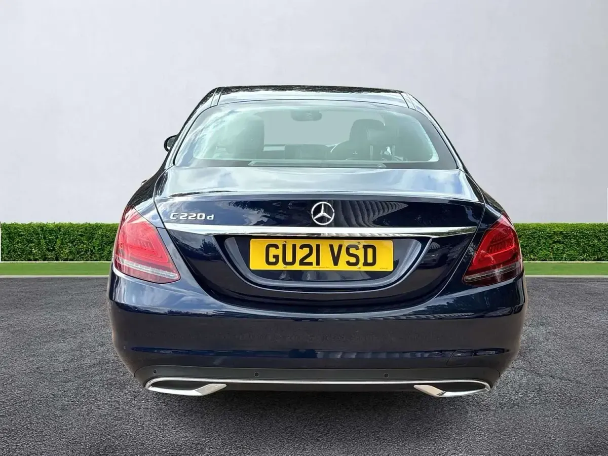 Used Mercedes C220 Sport Edition 2021 Blue Sedan