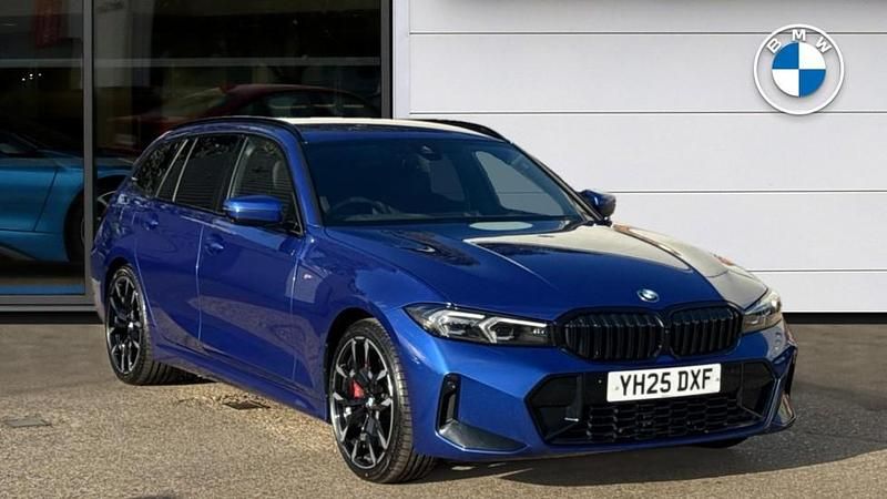 Blue Used 2025 BMW 320 M Sport Estate | £37,600 (Expensive) - Image 1/4