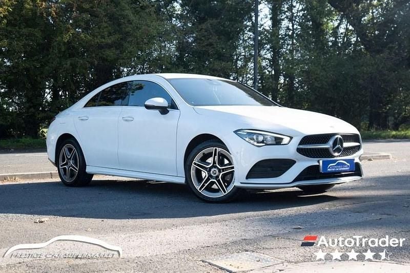 White Used 2022 Mercedes CLA250e AMG line Sedan | £16,899 (Good price) - Image 1/4