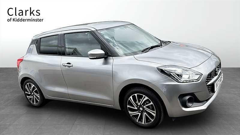 Silver Used 2023 Suzuki Swift SZ5 Hatchback | £17,495 (A bit pricey) - Image 1/4