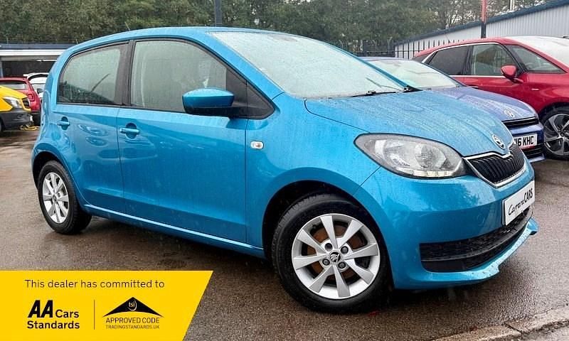 Blue Used 2019 Skoda Citigo SE Hatchback | £5,495 (Fair price) - Image 1/3