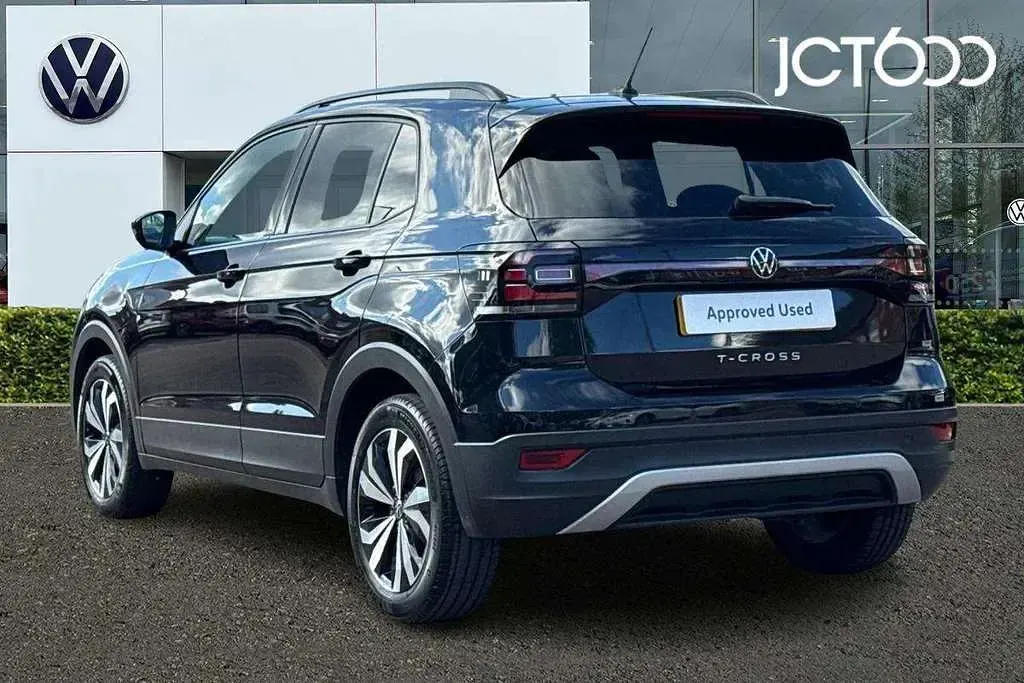 Used VW T-Cross Black Edition 110 HP (80 kW) 2022 Black SUV