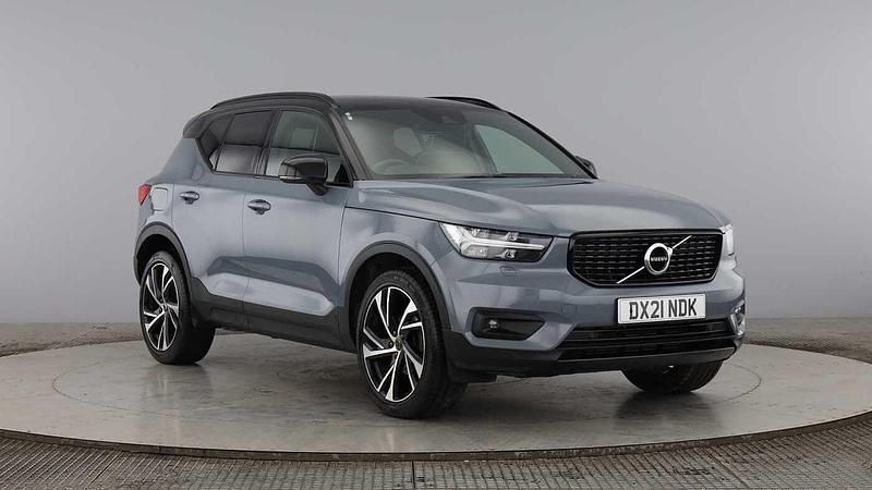 Thunder grey Used 2021 Volvo XC40 R-Design Pro SUV | £21,990 (Good price) - Image 1/4