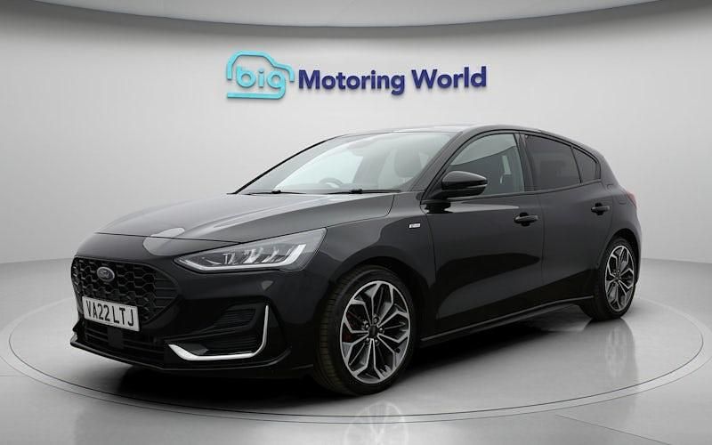Used Ford Focus ST-Line 125 HP (91 kW) 2022 Black Hatchback