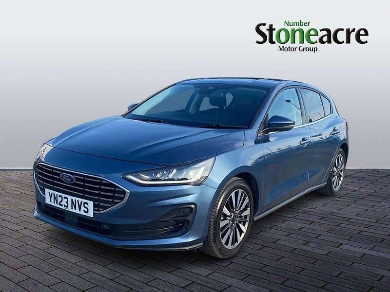 Used Ford Focus Titanium X 125 HP (91 kW) 2023 Blue Hatchback