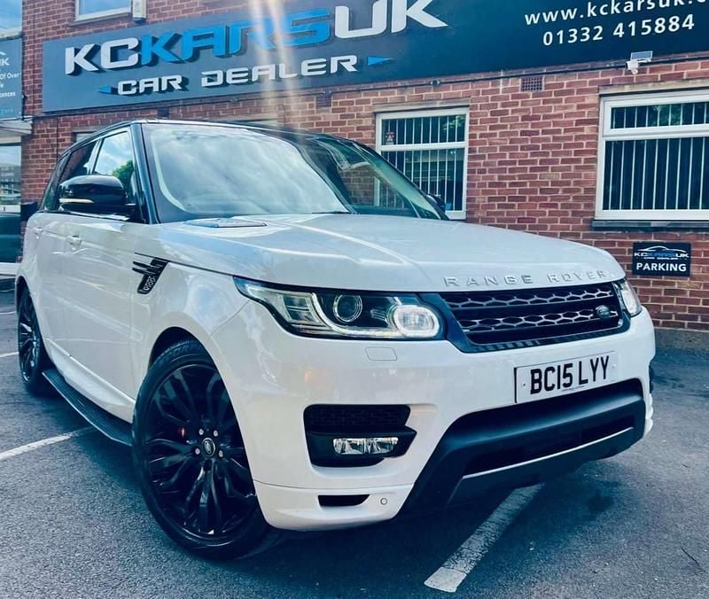 White Used 2015 Land Rover Range Rover Sport Autobiography Dynamic SUV | £15,750 (Fair price) - Image 1/4