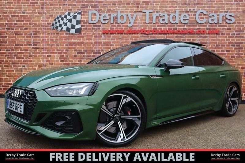 Green Used 2020 Audi RS5 Sportback Comfort Hatchback | £44,990 (Fair price) - Image 1/4