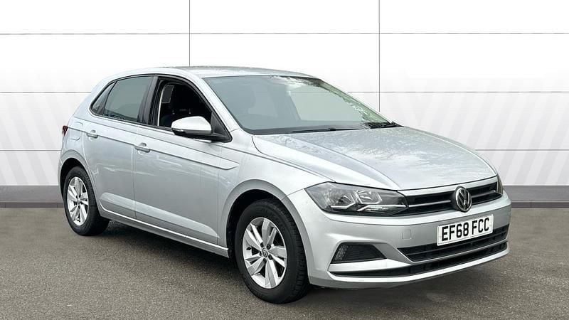 Silver Used 2018 VW Polo SE Hatchback | £9,118 (Fair price) - Image 1/3