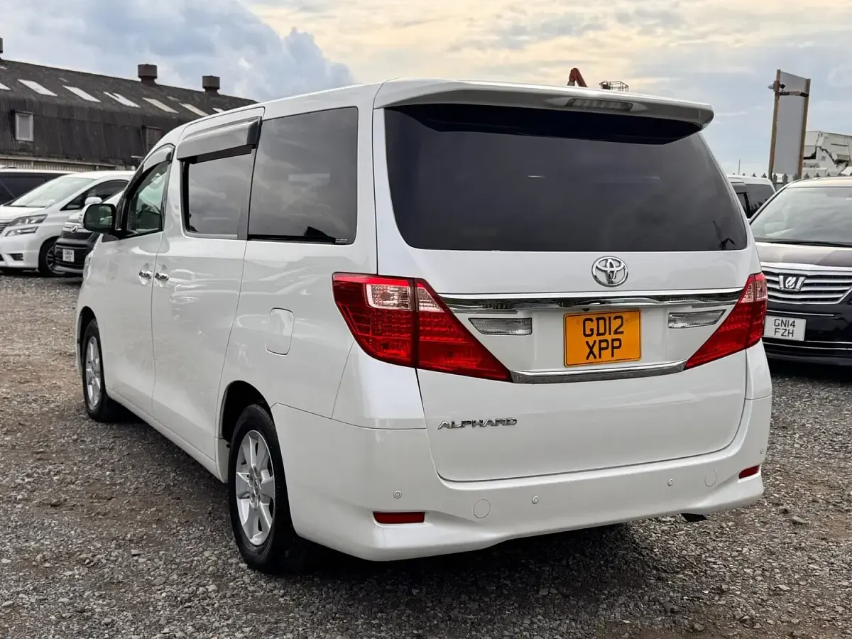 Used Toyota Alphard 2012 White MPV