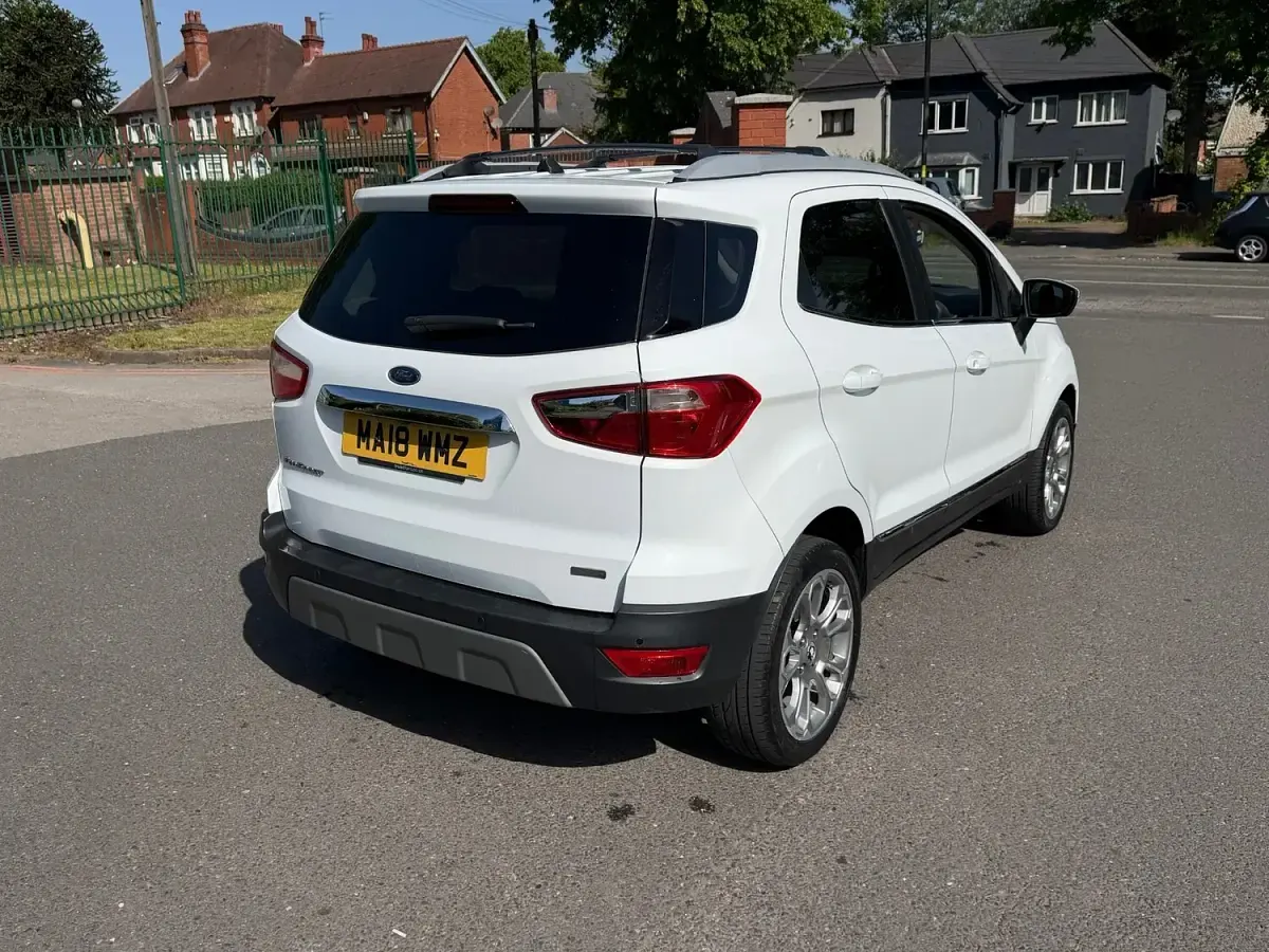 Used Ford Ecosport Titanium 125 HP (91 kW) 2018 White SUV