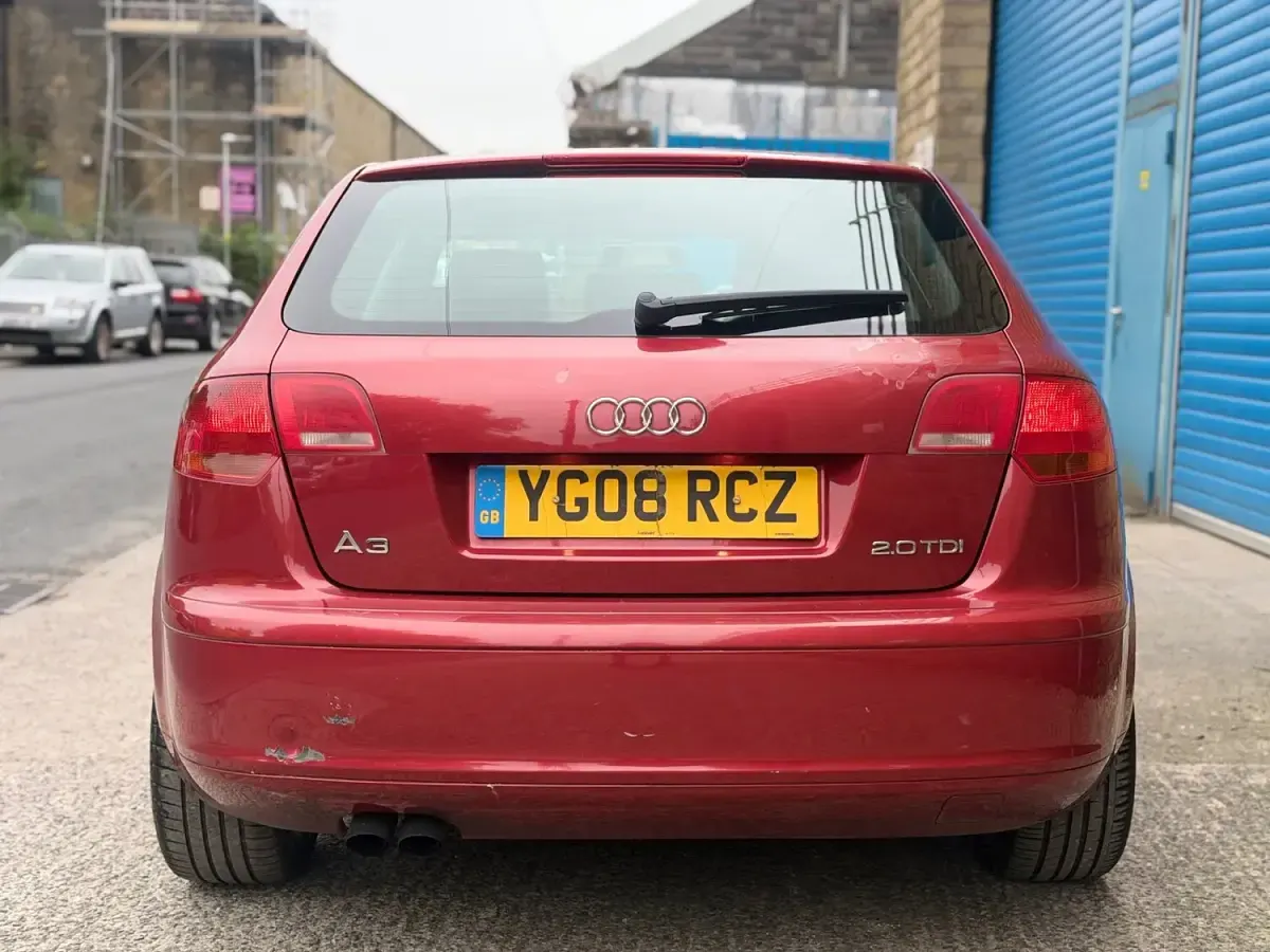 Used Audi A3 Performance 2008 Red Hatchback