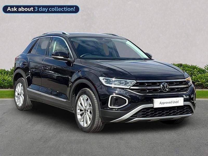 Used VW T-Roc Style 150 HP (110 kW) 2022 Black SUV