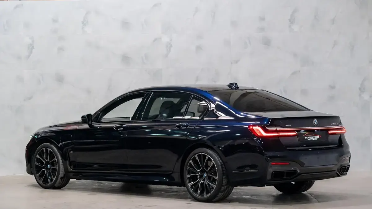 Used BMW 745e M Sport 2019 Black Sedan