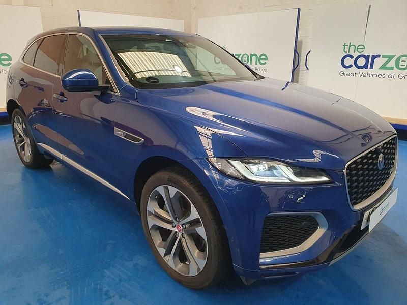 Used Jaguar F-Pace R-Dynamic 2021 Blue SUV