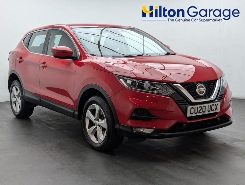 Red Used 2020 Nissan Qashqai Acenta Premium SUV | £9,050 (Super price) - Image 1/4