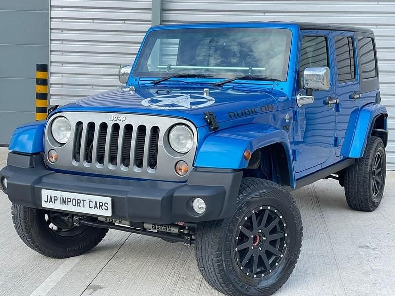 Used Jeep Wrangler Rubicon 285 HP (209 kW) 2014 Blue SUV