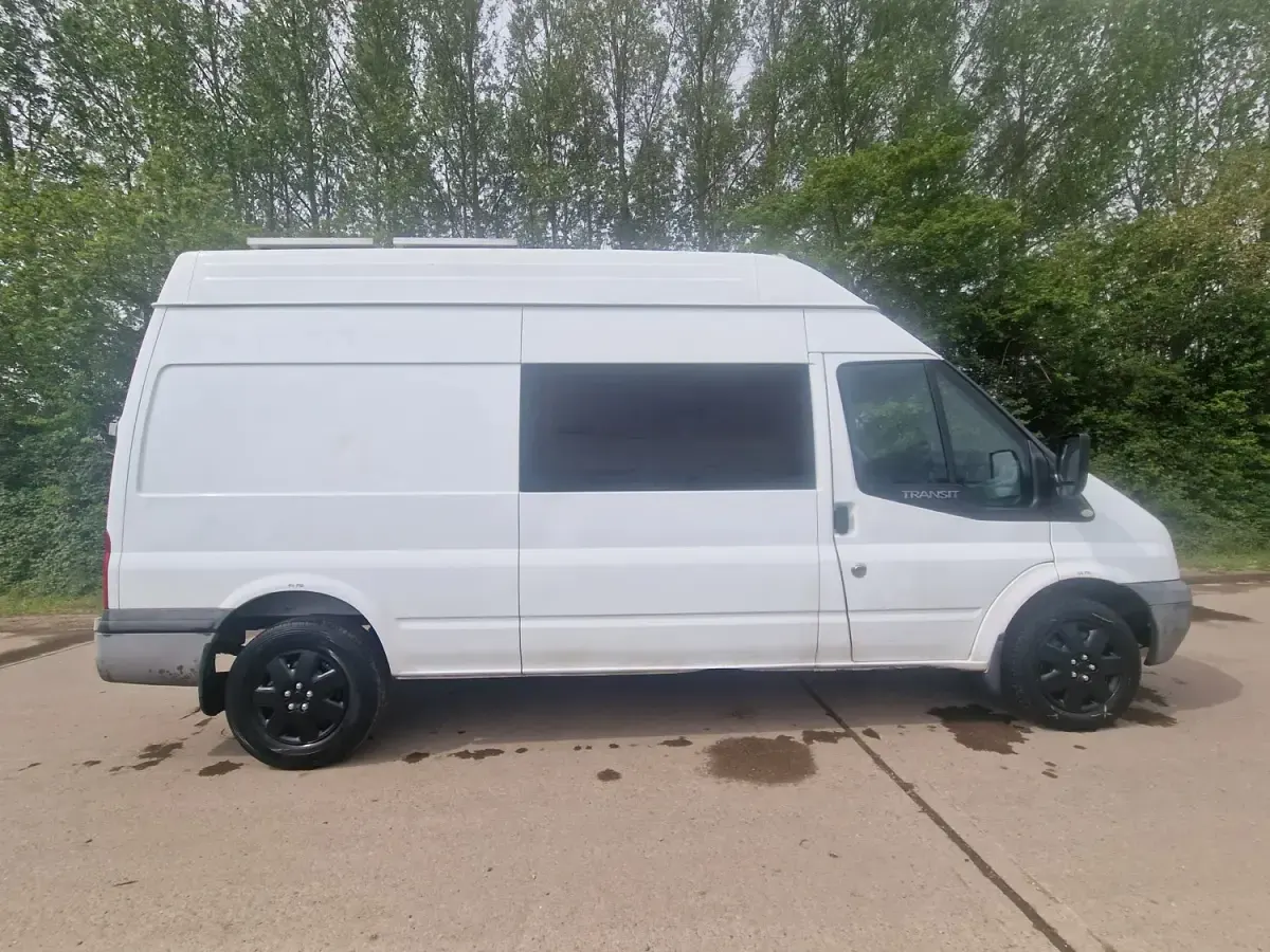 Used Ford Transit 125 HP (91 kW) 2013 White Van