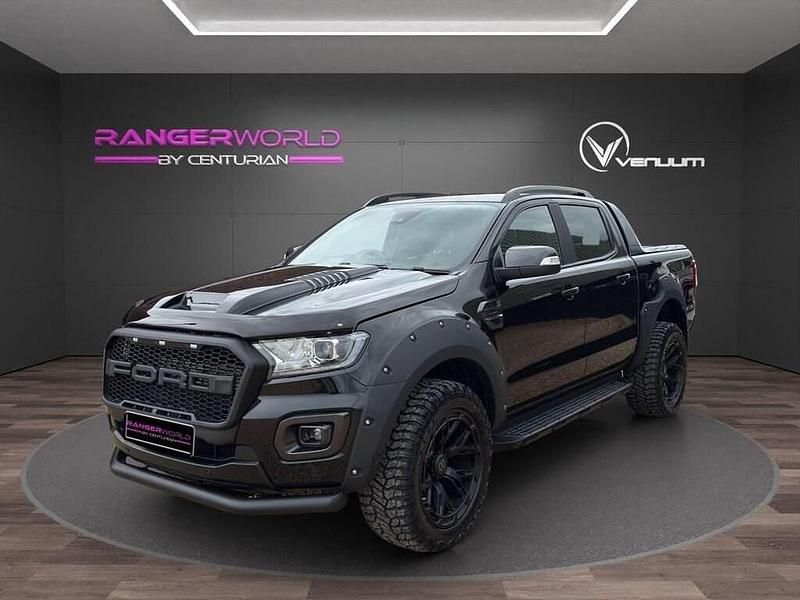Black Used 2022 Ford Ranger Wildtrack Pickup | £27,000 (Expensive) - Image 1/4