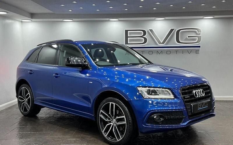 Used Audi Q5 S-line plus 190 HP (139 kW) 2016 Blue SUV
