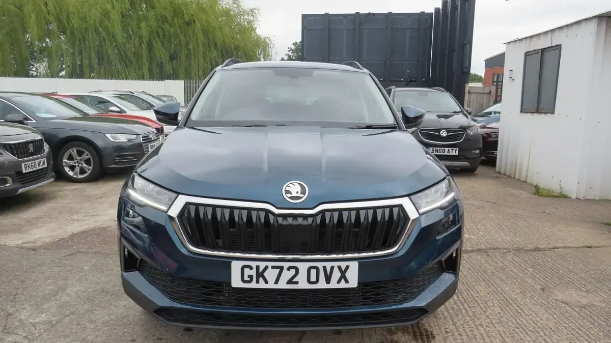 Used Skoda Karoq SE Drive 2022 Blue SUV