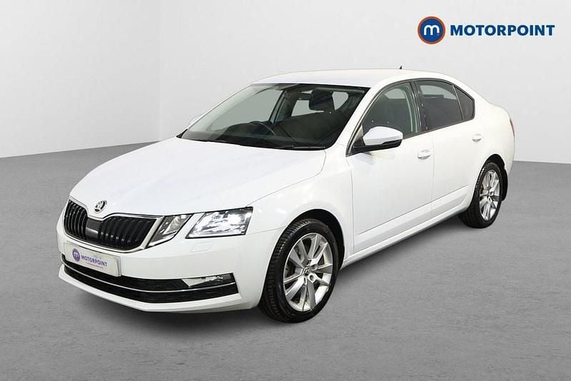 Used Skoda Octavia SE L 190 HP (139 kW) 2020 White Hatchback