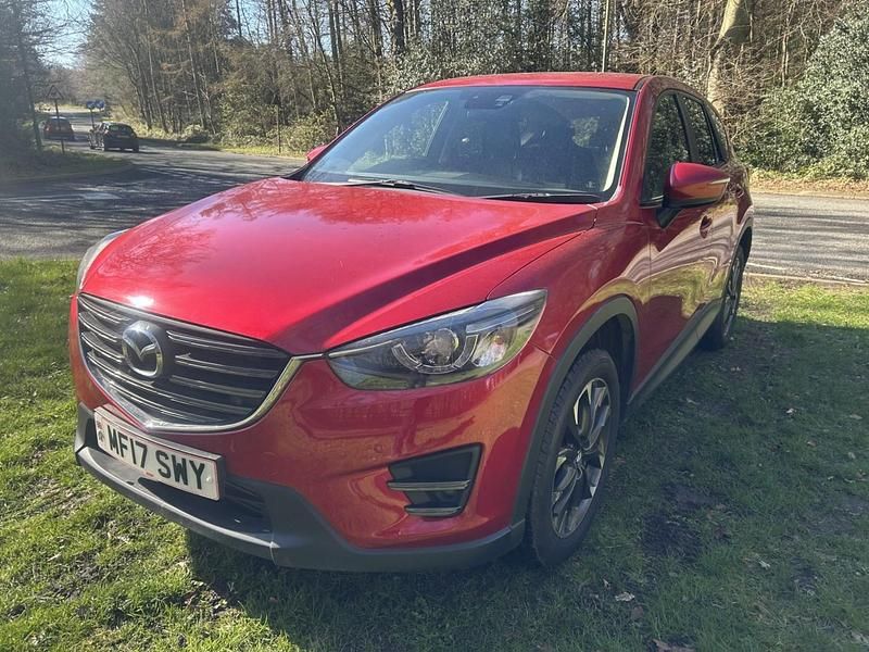 Second-hand Mazda CX-5 Inclusive 150 CP (110 kW) 2017 Roșu SUV