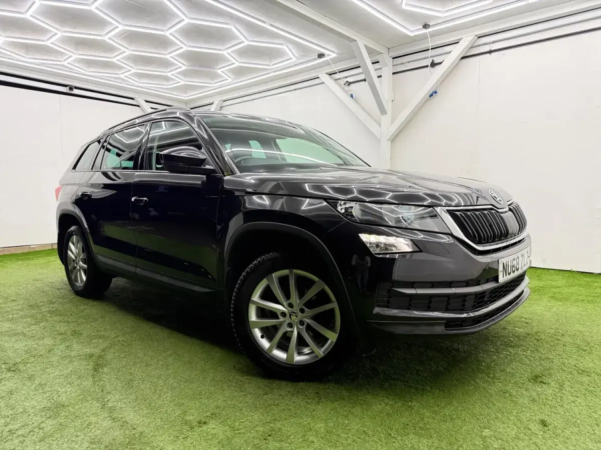Used Skoda Kodiaq SE 150 HP (110 kW) 2018 Black SUV