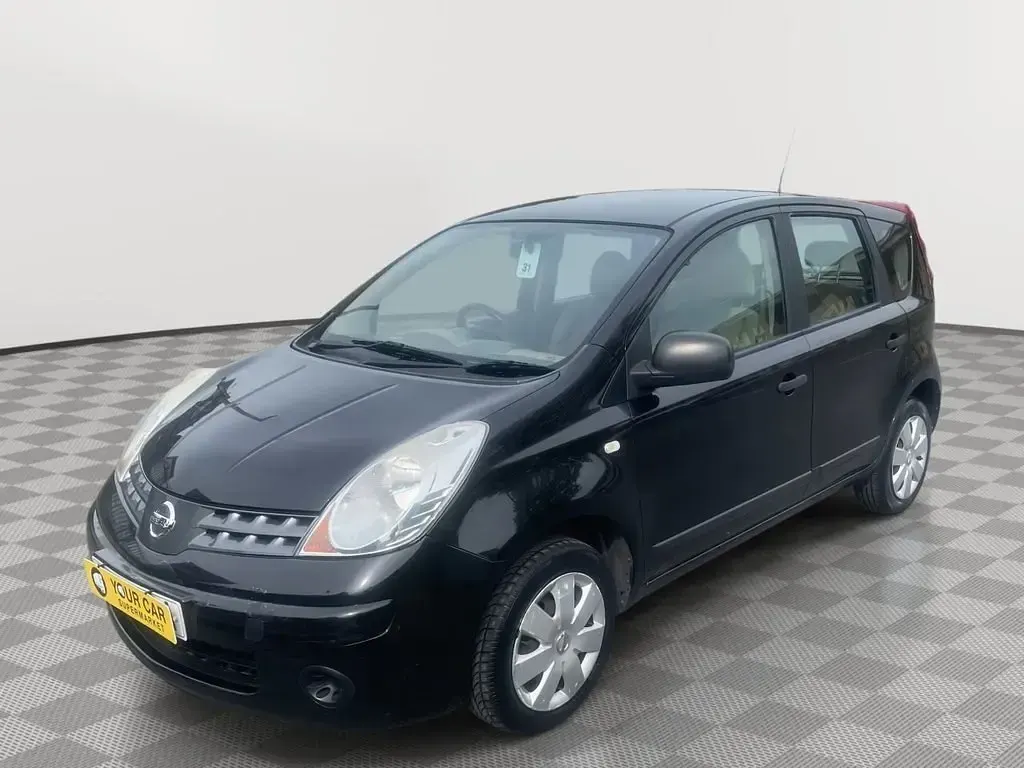 Używany Nissan Note S 87 KM (63 kW) 2008 Czarny Hatchback