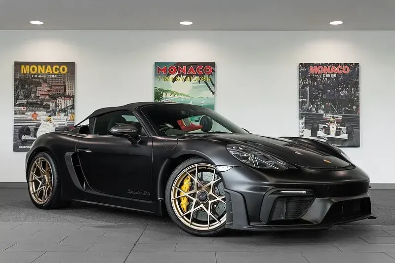 Used Porsche 718 2024 Black Cabriolet