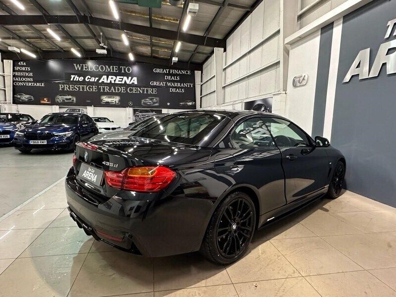 Black Used 2015 BMW 435 M Sport Cabriolet | £11,780 (Fair price) - Image 1/3
