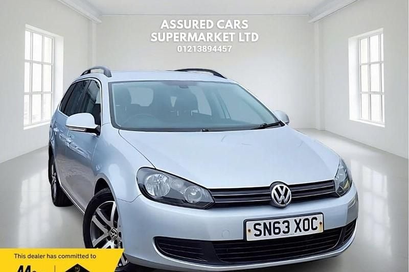 Silver Used 2013 VW Golf VII SE Estate | £2,985 (Good price) - Image 1/1